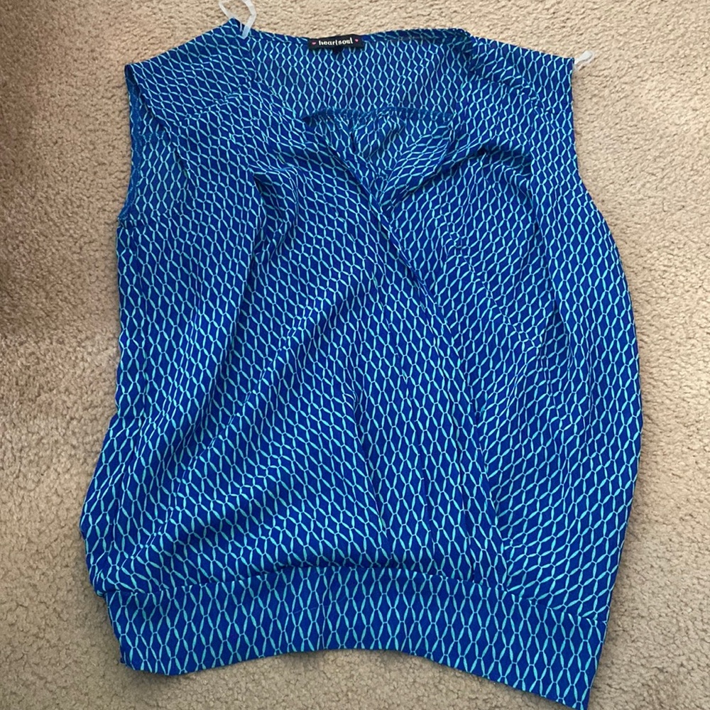 Patterned Blouse - Picture 1 of 8
